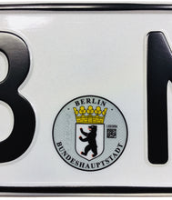 European German License Plate compatible with BMW
