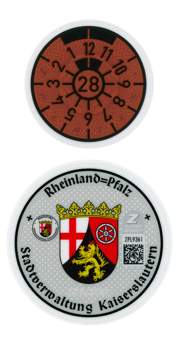 Kaiserslautern Registration Seal (KL)