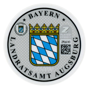 Saarlouis German License Plate
