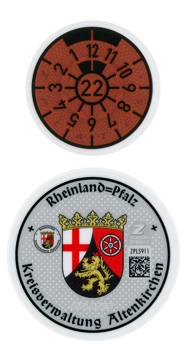 Altenkirchen Registration Seal (AK)