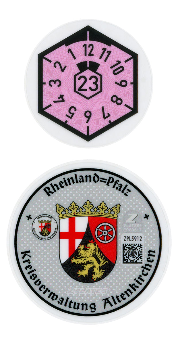 Altenkirchen Registration Seal (AK)