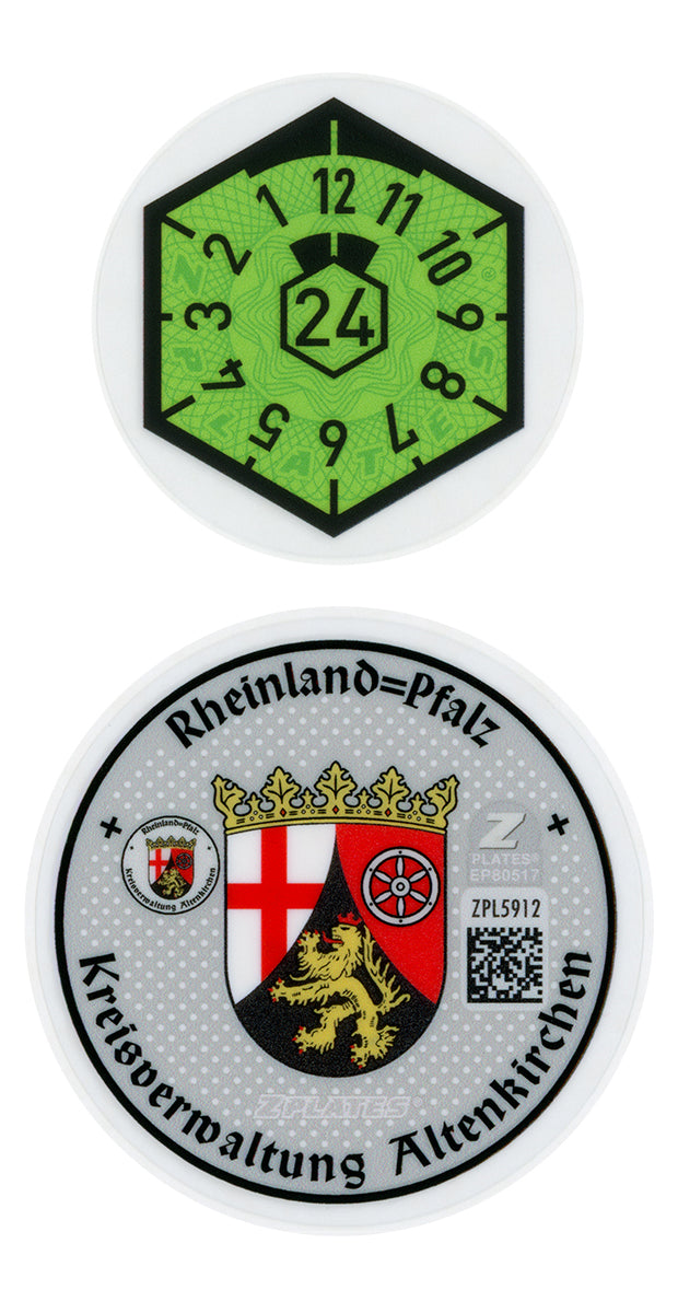 Altenkirchen Registration Seal (AK)