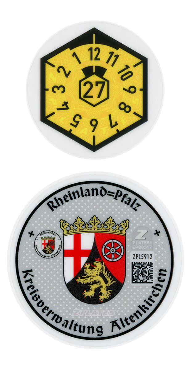 Altenkirchen Registration Seal (AK)