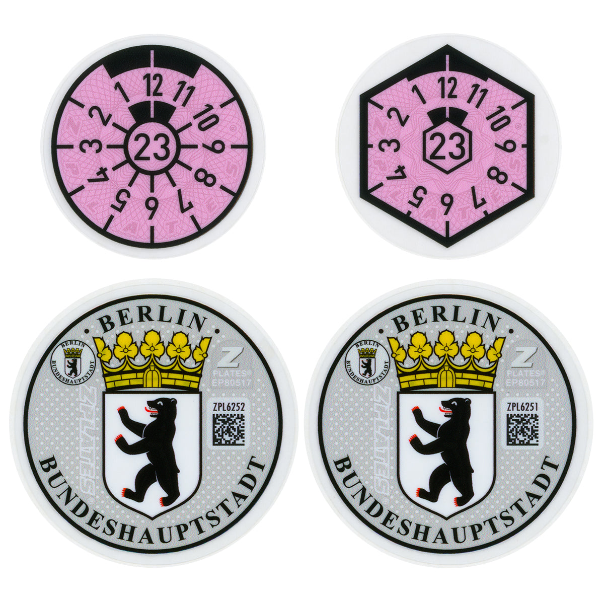Berlin Registration Seal (B)