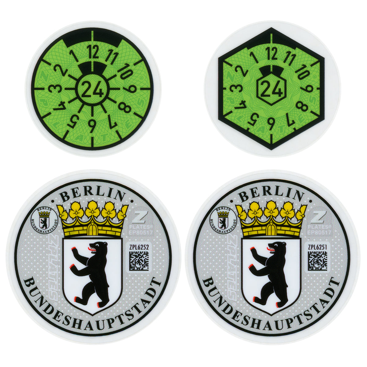 Berlin Registration Seal (B)