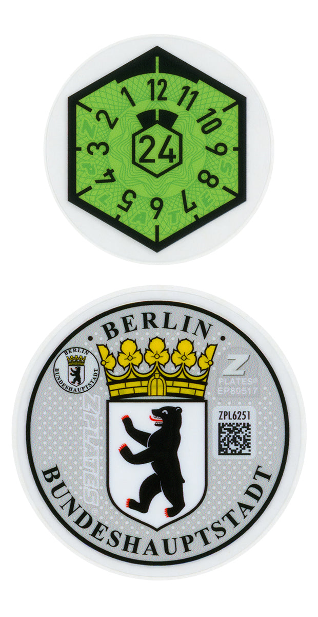 Berlin Registration Seal (B)