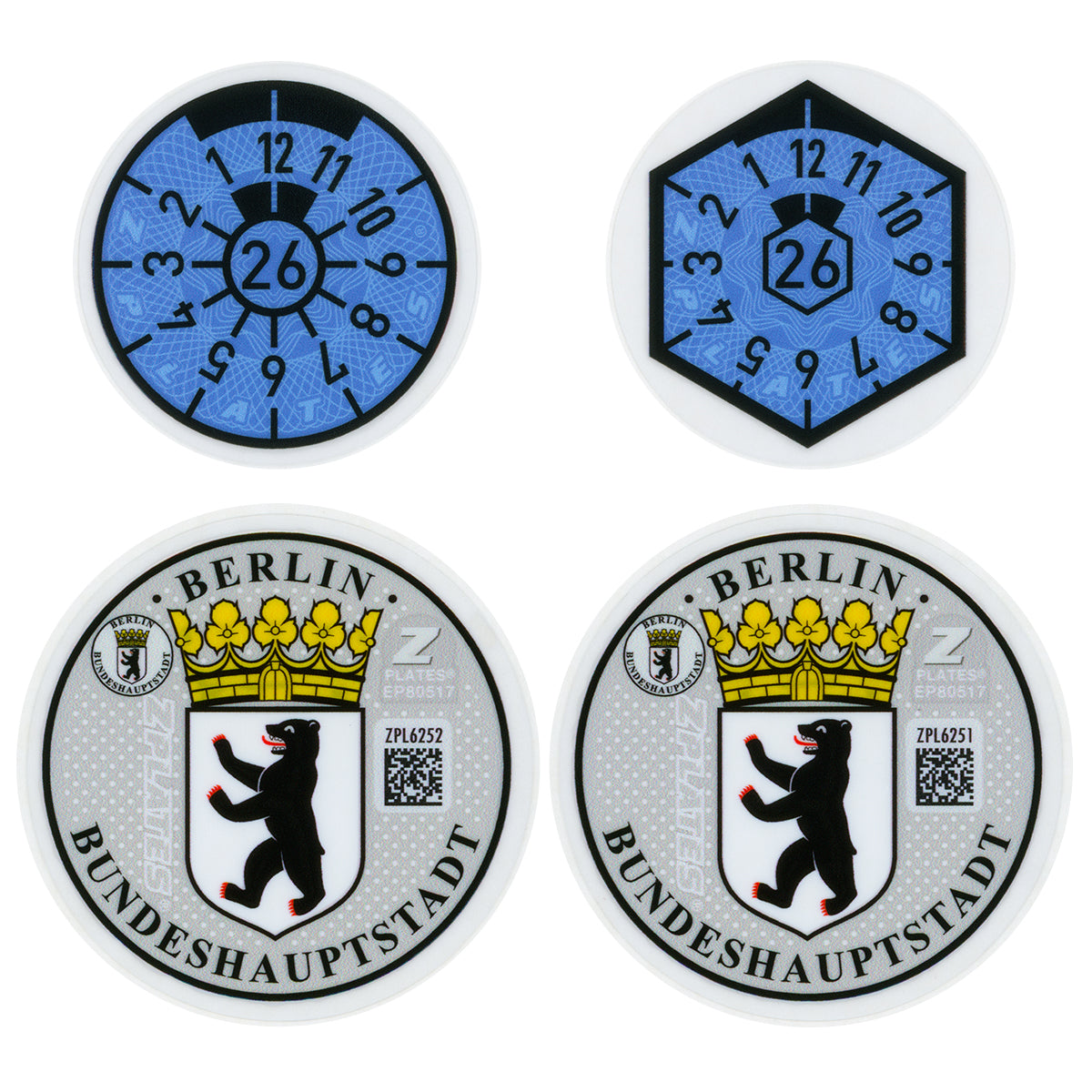 Berlin Registration Seal (B)