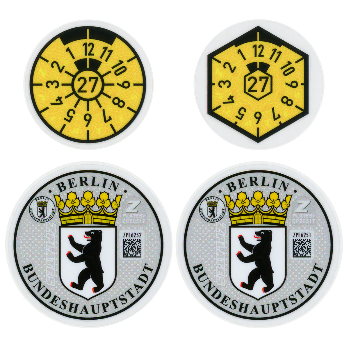 Berlin Registration Seal (B)