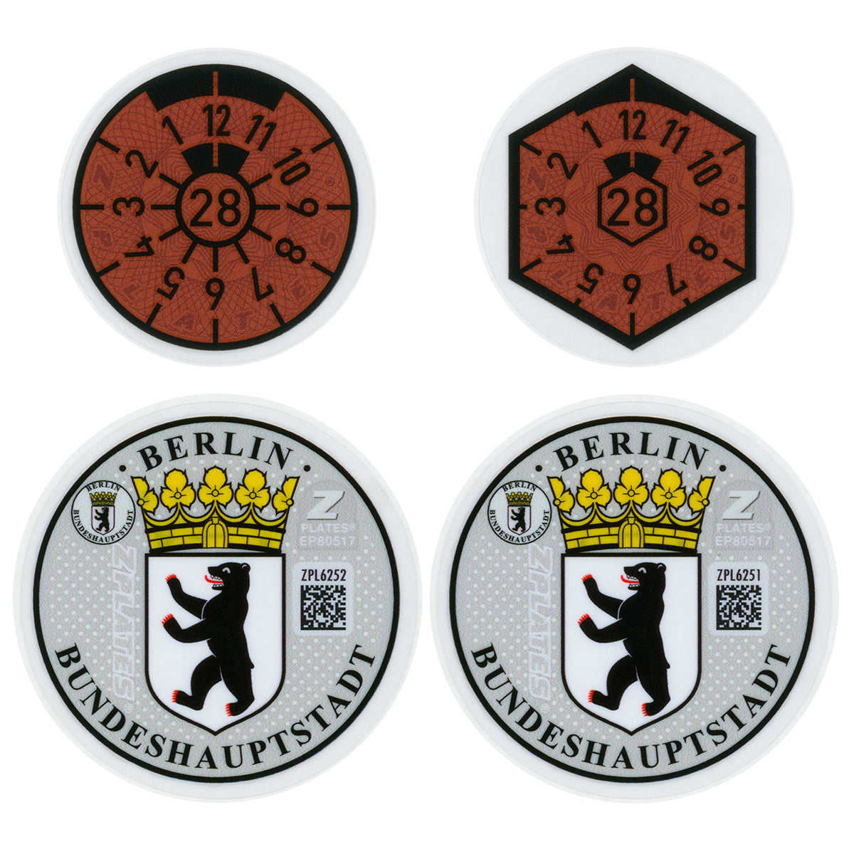 Berlin Registration Seal (B)