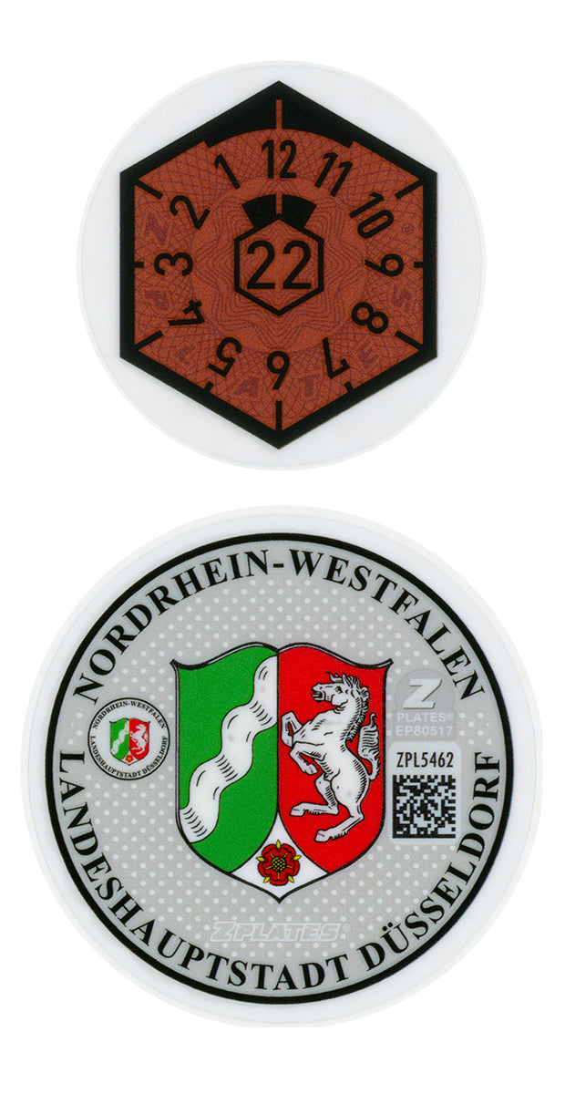 Düsseldorf Registration Seal (D)