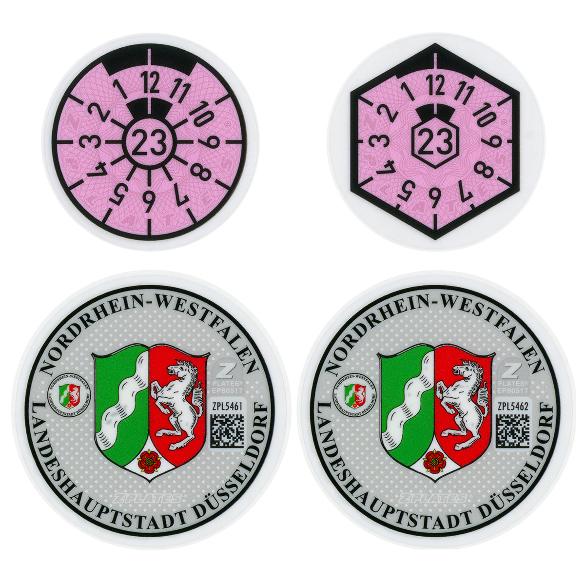 Düsseldorf Registration Seal (D)
