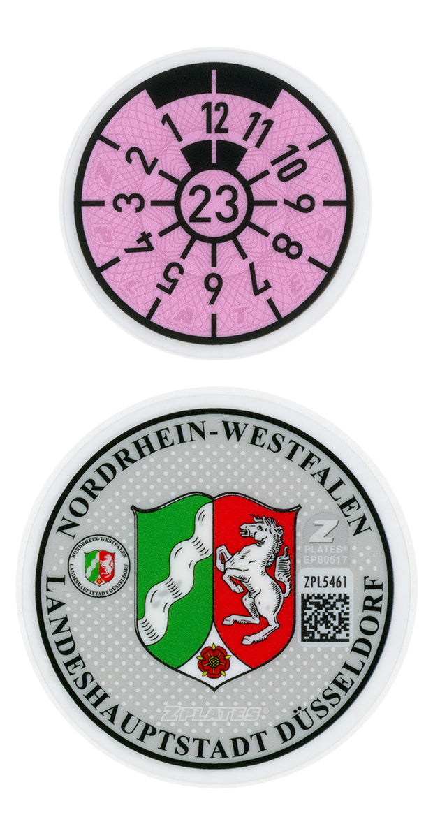 Düsseldorf Registration Seal (D)
