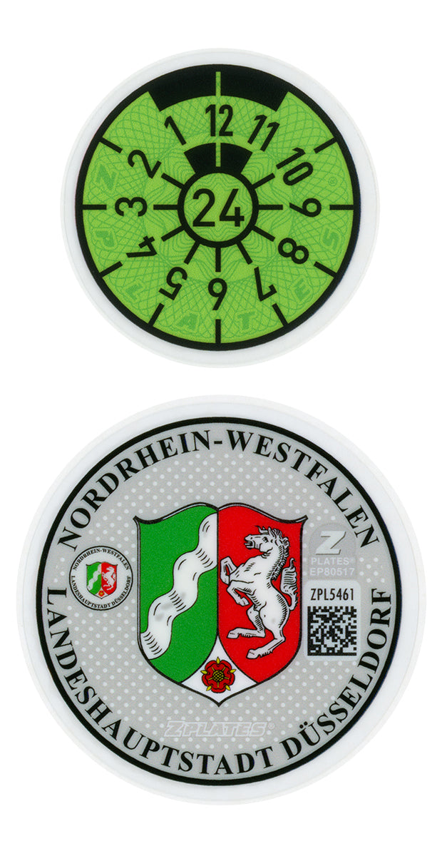 Düsseldorf Registration Seal (D)