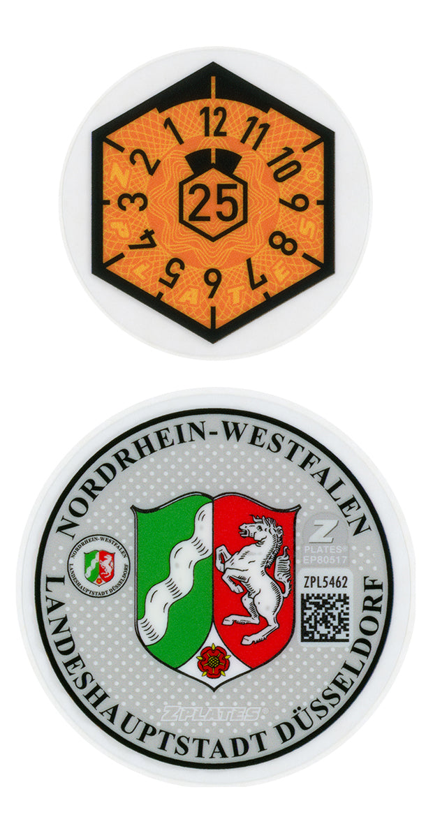 Düsseldorf Registration Seal (D)
