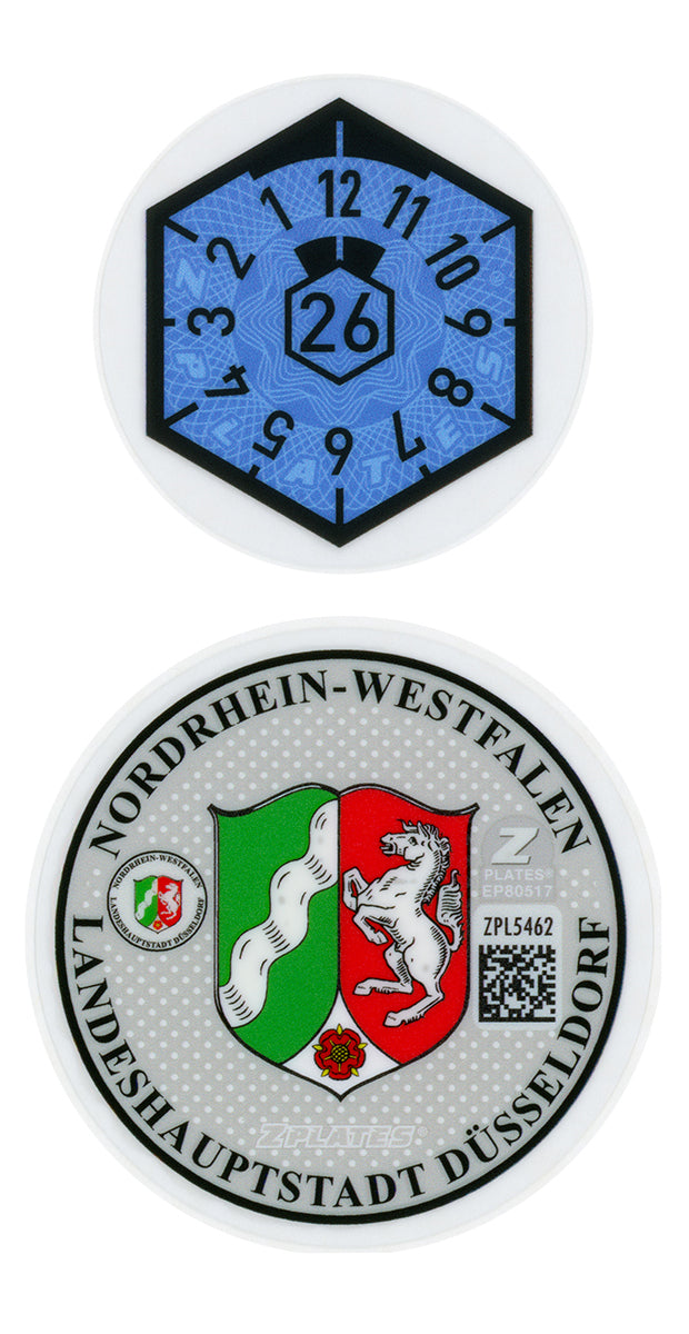 Düsseldorf Registration Seal (D)
