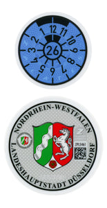 Düsseldorf Registration Seal (D)