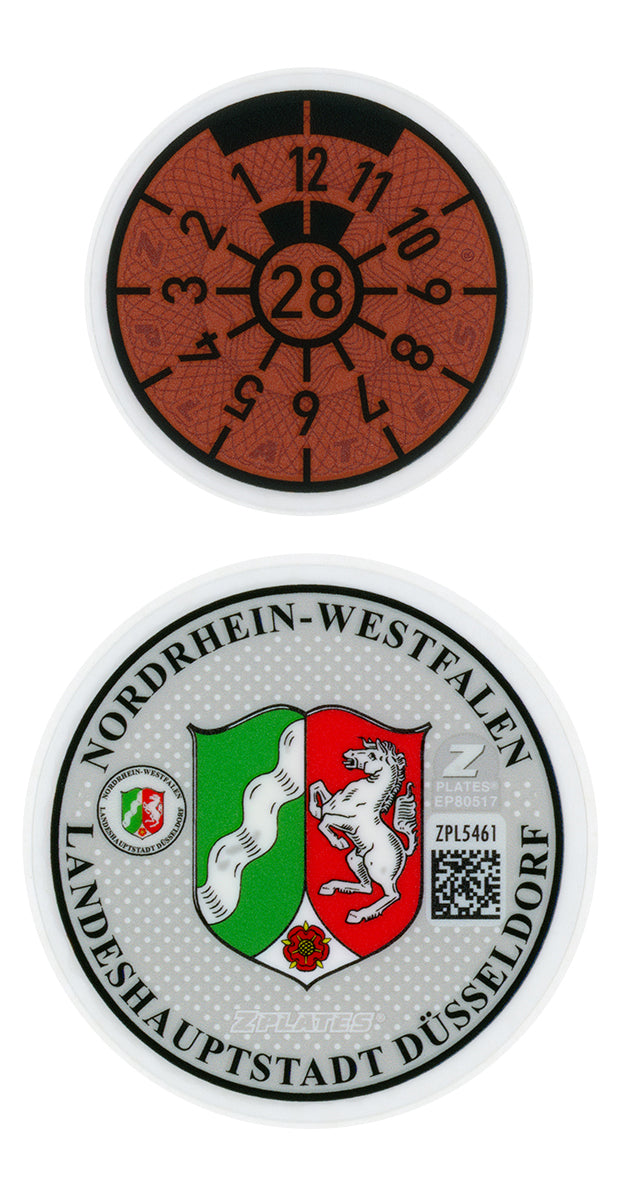 Düsseldorf Registration Seal (D)