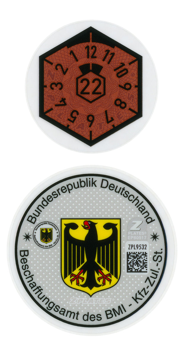 German Police Registration Seal (BD, BG)