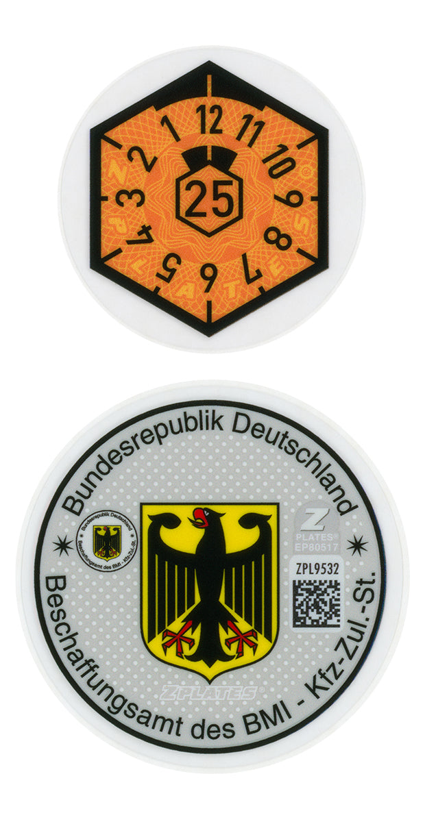 German Police Registration Seal (BD, BG)
