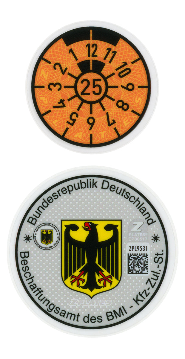 German Police Registration Seal (BD, BG)