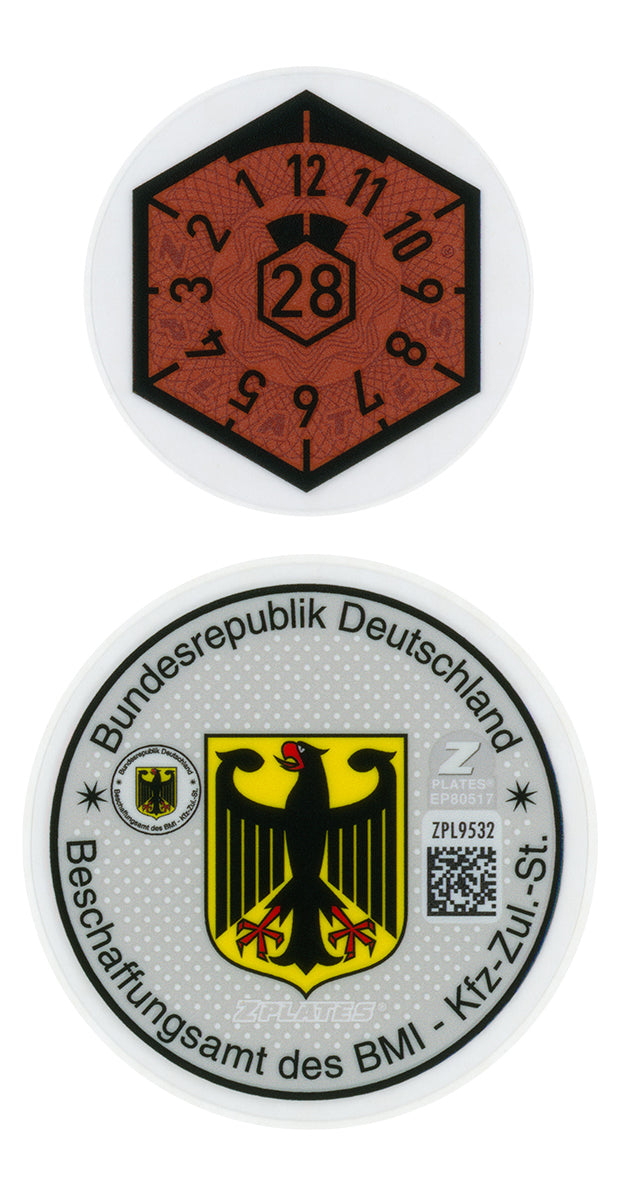 German Police Registration Seal (BD, BG)