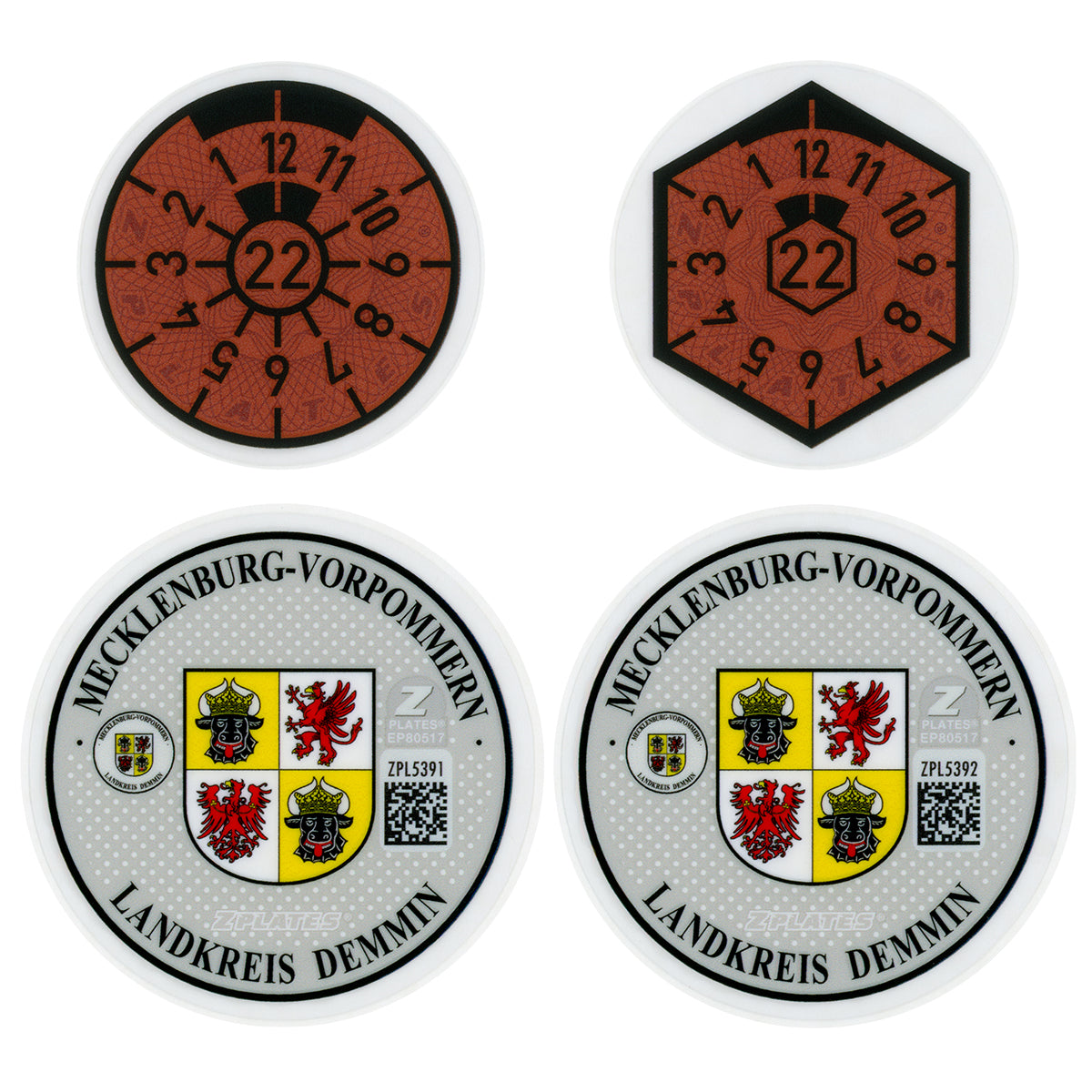Demmin Registration Seal (DM)