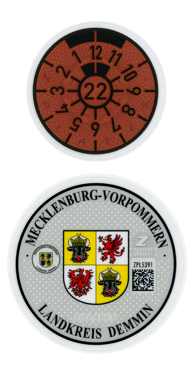Demmin Registration Seal (DM)