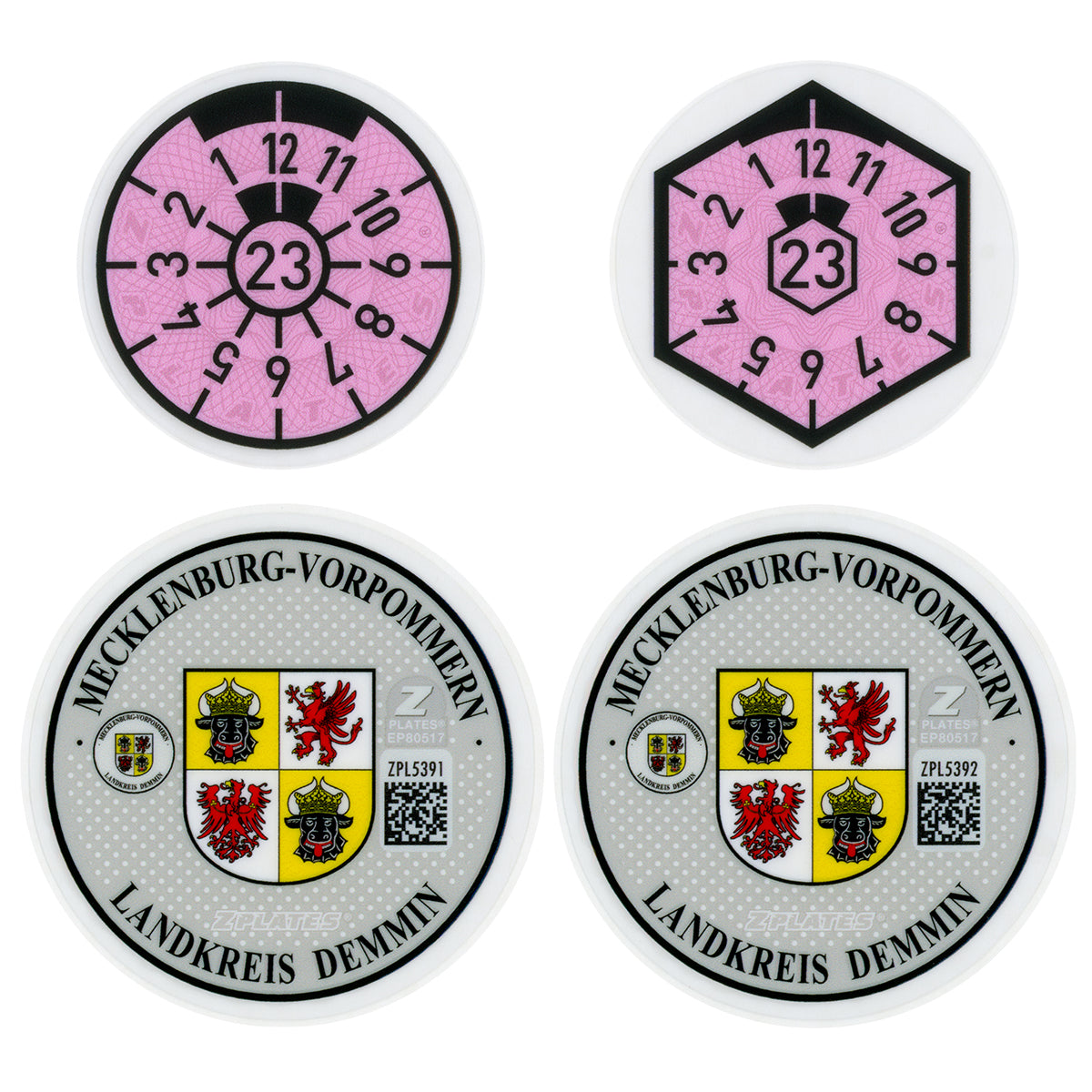 Demmin Registration Seal (DM)