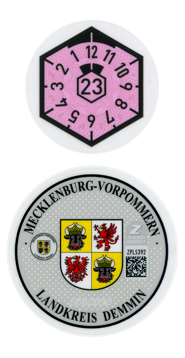 Demmin Registration Seal (DM)