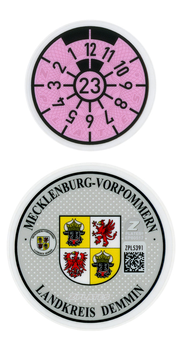 Demmin Registration Seal (DM)