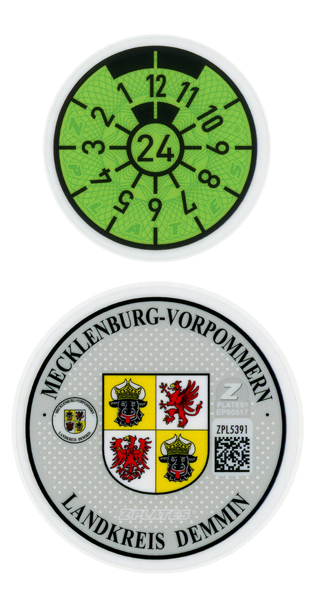 Demmin Registration Seal (DM)