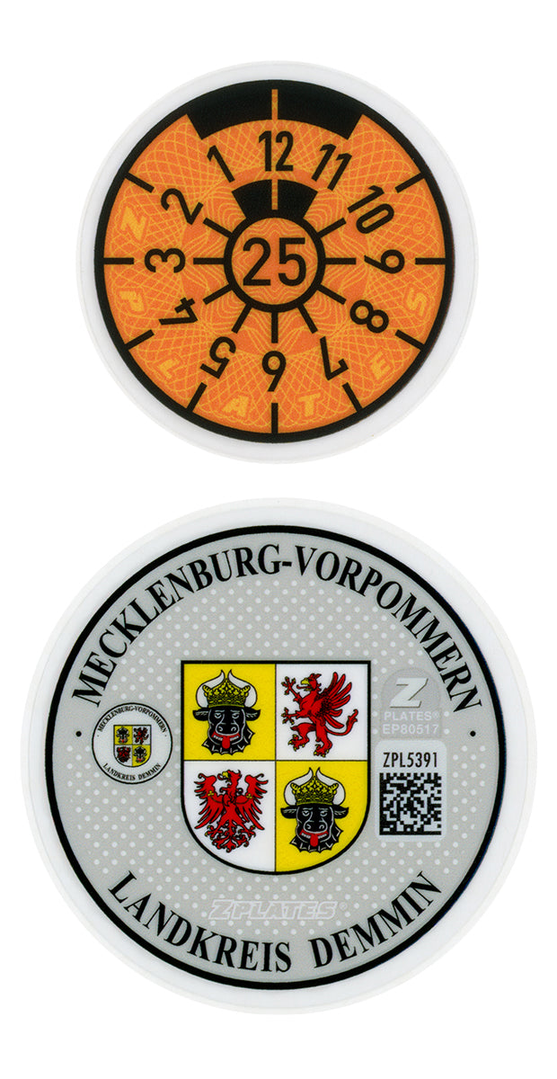 Demmin Registration Seal (DM)