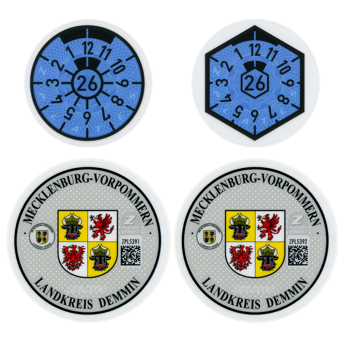 Demmin Registration Seal (DM)