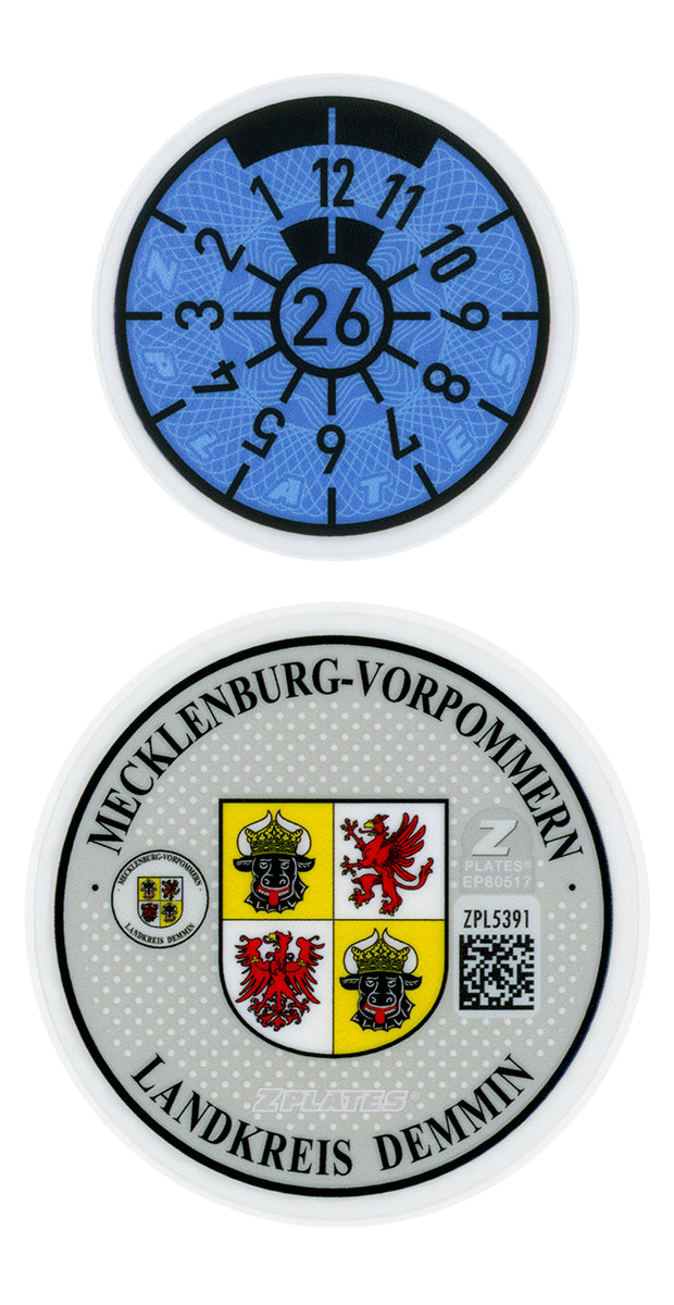 Demmin Registration Seal (DM)