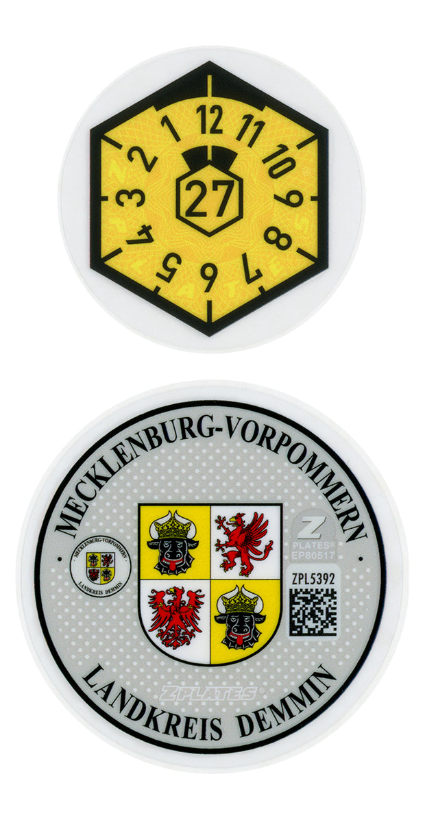 Demmin Registration Seal (DM)