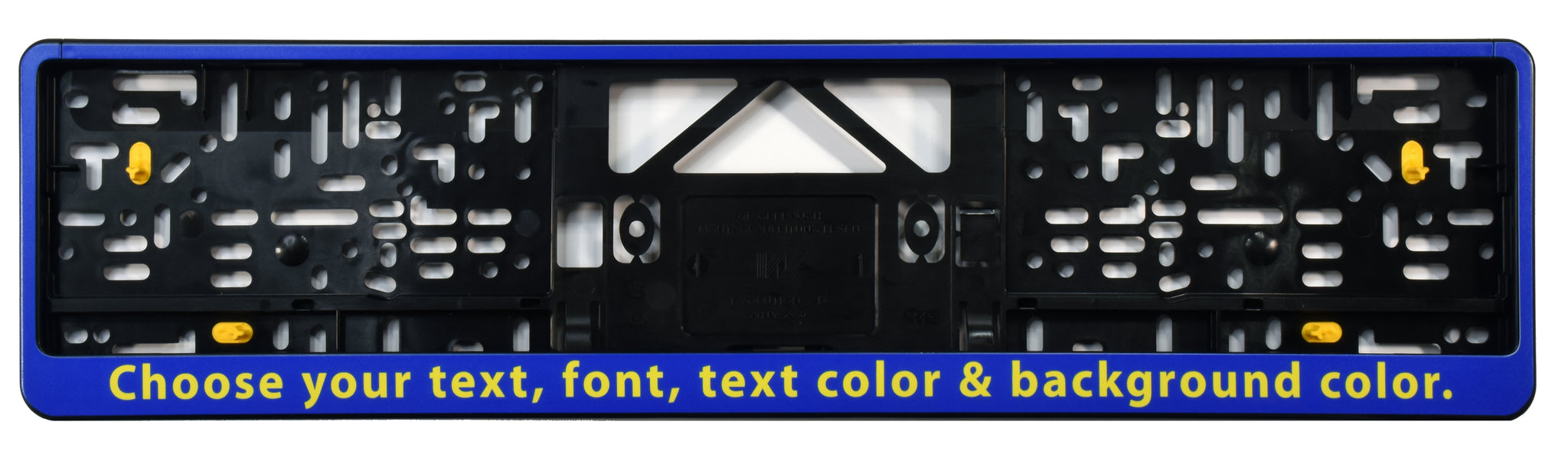 INSTAGRAM Name Reflective Personalized European License Number Plate Frame  Holder, Car Accessories 
