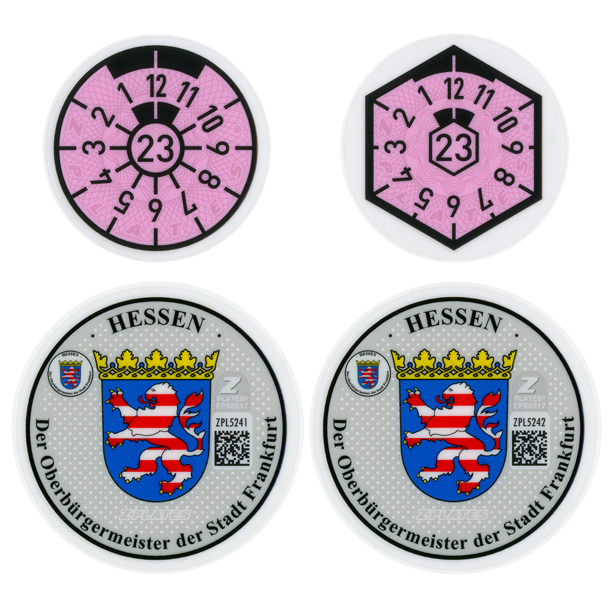 Frankfurt Registration Seal (F)