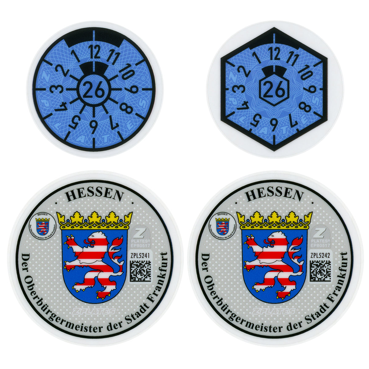 Frankfurt Registration Seal (F)