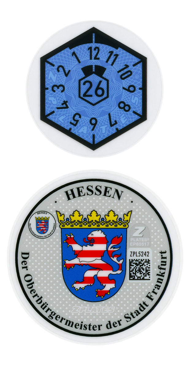 Frankfurt Registration Seal (F)