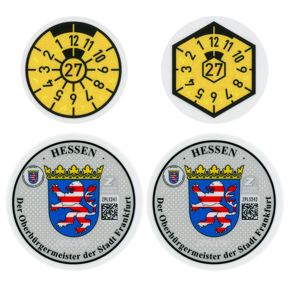 Frankfurt Registration Seal (F)