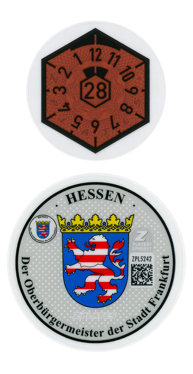 Frankfurt Registration Seal (F)