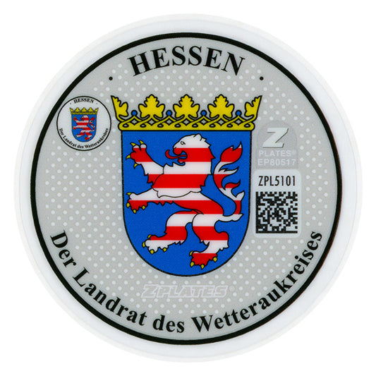 Friedberg & Wetteraukreis Registration Seal (FB)