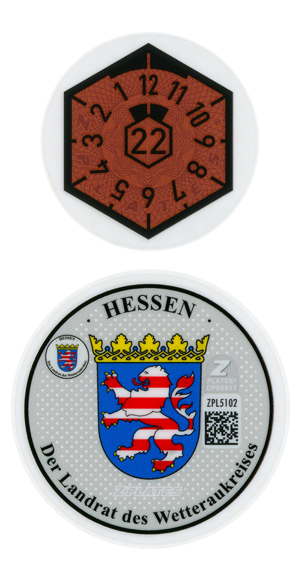 Friedberg & Wetteraukreis Registration Seal (FB)