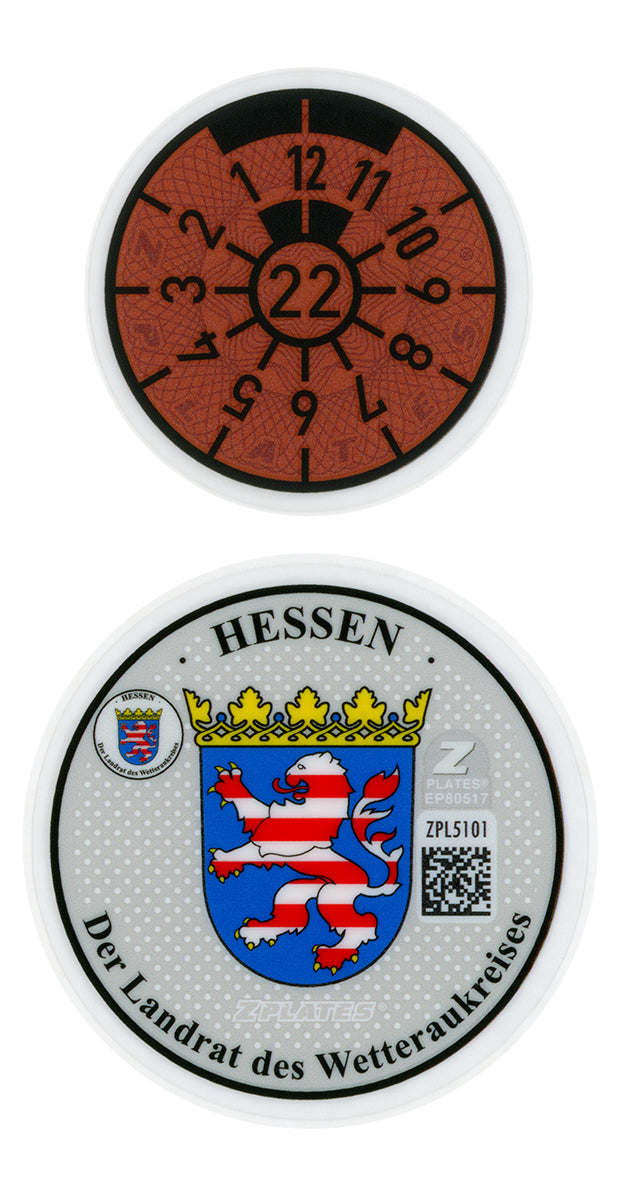 Friedberg & Wetteraukreis Registration Seal (FB)