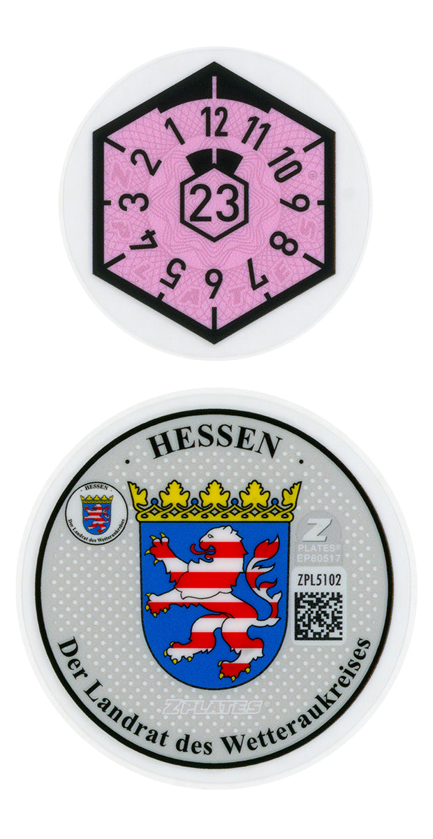 Friedberg & Wetteraukreis Registration Seal (FB)