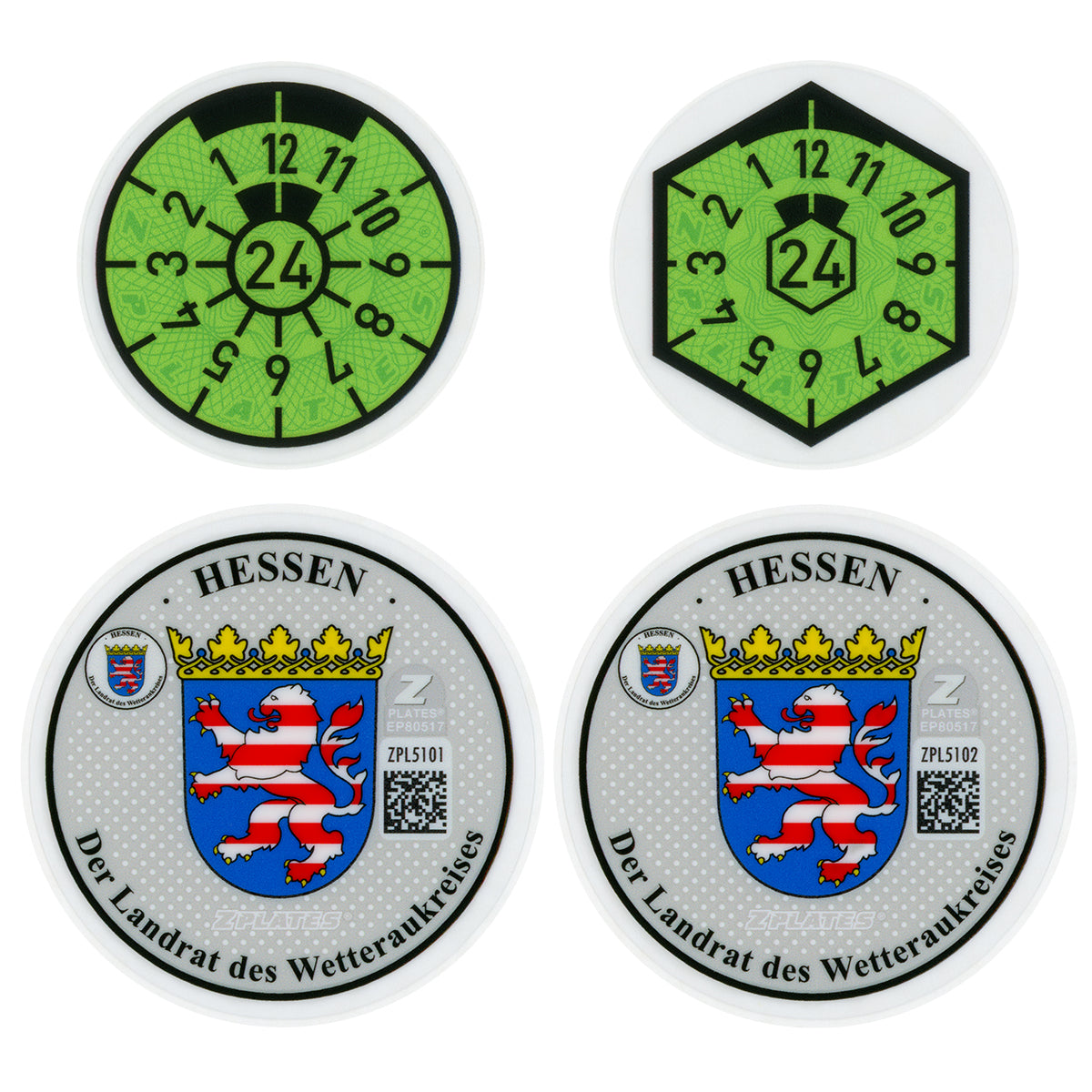 Friedberg & Wetteraukreis Registration Seal (FB)