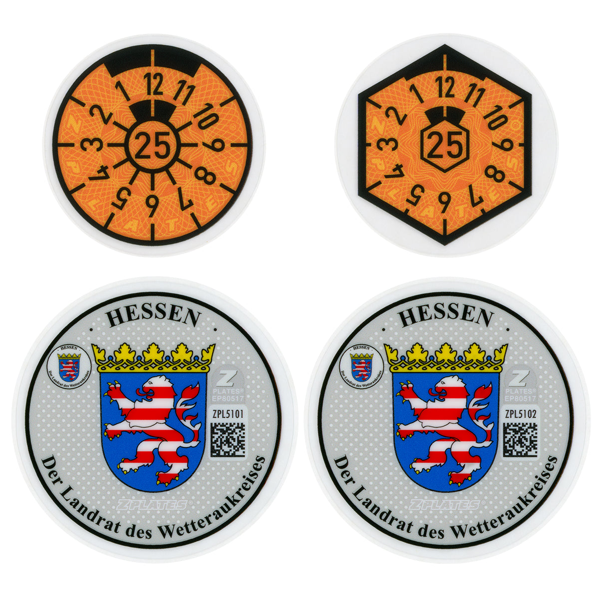 Friedberg & Wetteraukreis Registration Seal (FB)