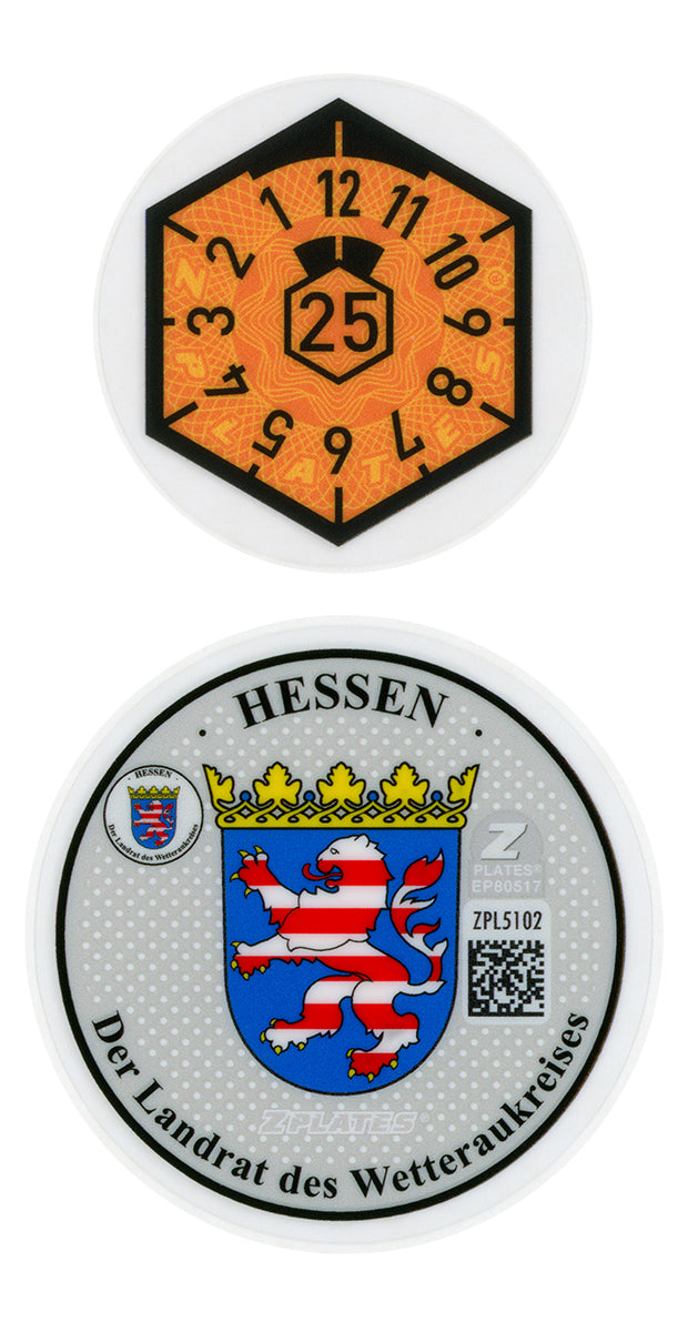 Friedberg & Wetteraukreis Registration Seal (FB)