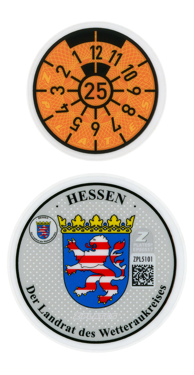 Friedberg & Wetteraukreis Registration Seal (FB)