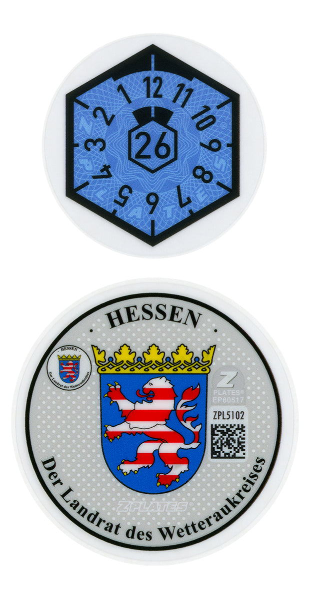 Friedberg & Wetteraukreis Registration Seal (FB)